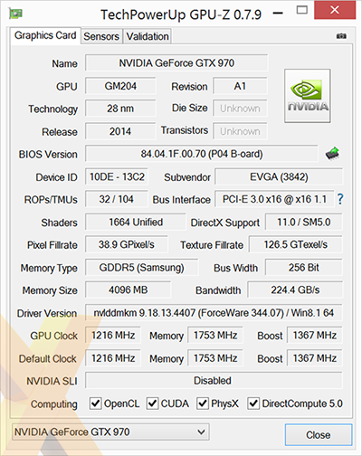 nvidia geforce gtx 970 drivers